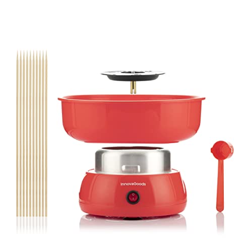 Innovagoods Cantty Macchina Per Zucchero Filato, 450 W, Pp, Abs E Acciaio Inossidabile