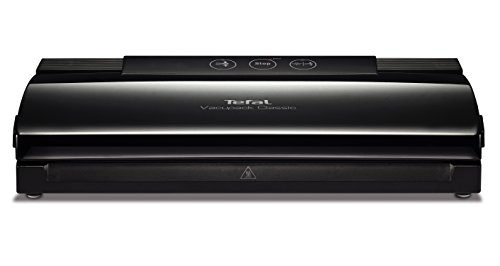 Tefal Vacupack Classic – Envasadoras Sottovuoto, Potenza 110 W, Colore: Nero