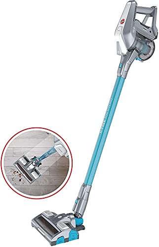 Hoover Hf322Yhm 011 H-Free 300 Hydro - Scopa Senza Filo, Doppia Azione Di Pulizia, 44.4W, 82 Decibel, Grigio E Blu