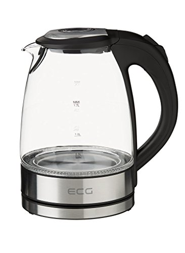 Ecg Rk 1776 Bollitore Glass, 1,7 Litri, 1.7 Litri, Vetro