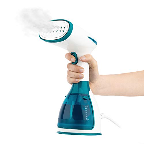 Weasy Stiratole Verticale Portatile Hvp10,Pronto In 30 Secondi, Capacità Serbatoio 280 Ml,Spegnimento Automatico,Vapore 32G/M,Spia Luminosa,Inox,1500W