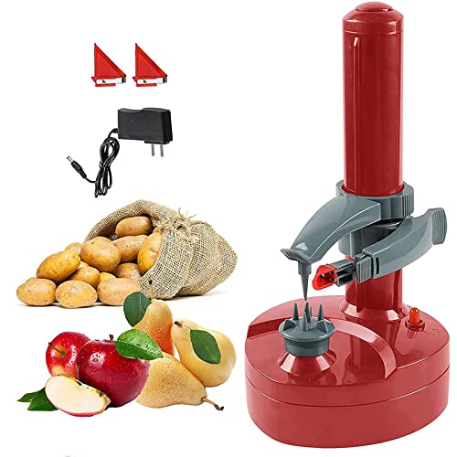 Nic Is Cocng Pelapatate Elettrico, Peeler Per Patate Elettriche Utensile Da Cucina Pelapatate Di Mela Pelapatate Verdure Automatiche Rotante Per Patat
