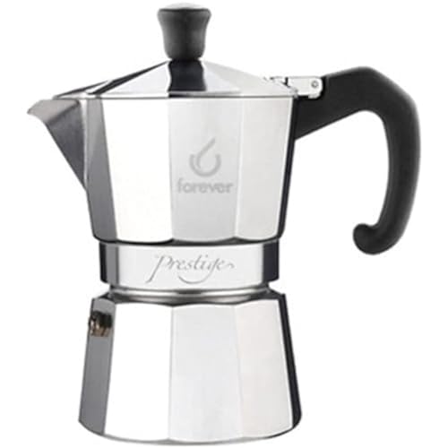 Kaufgut Frv290605 Caffettiera Moka, Tz.3 Prestige Induzione