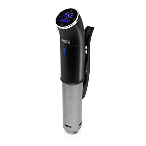 Princess 267003 Stick Sous Vide A Immersione, 1200 W, Stainless Steel, Nero