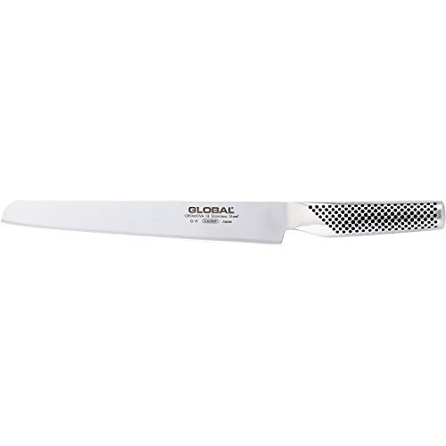 Global: G8 Coltello Per Salame Lunghezza Lama: Cm.22 Altezza: Cm.3,5