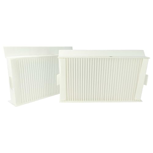 Vhbw Set Di Filtri Compatibile Con Zehnder Comfoair 180 Sistema Di Ventilazione - Filtri Dell'Aria G4 / F7 (2 Pezzi), 24 X 12 X 5 Cm, Bianco