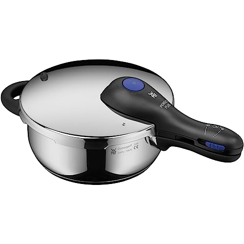 Wmf Perfect Plus - Pentola A Pressione A Induzione, 3 L, Con Protezione Della Fiamma, Grande Segnale Di Cottura, 2 Livelli Di Cottura, Manico Con Cope