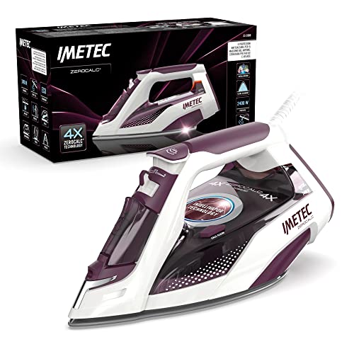Imetec Zerocalc Z3 3900 - Ferro Da Stiro A Vapore - Tecnologia Anticalcare - Tecnologia Intellivapor - Temperatura Unica Ottima Per Tutti I Tessuti - 