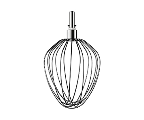 Kenwood Frusta In Acciaio Inox Kat71.000Ss, Accessorio Per Robot Da Cucina Kenwood, Scopa Per Neve A Palloncino Adatta A Tutti I Robot Da Cucina Chef