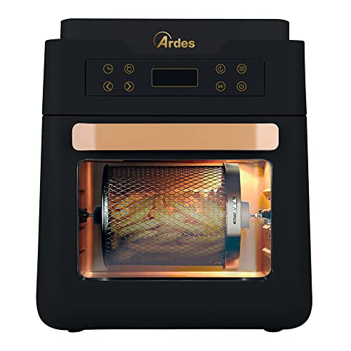 Ardes | Friggitrice Ad Aria Calda E Fornetto Ibrido 12 Litri Air Fryer Con Programmi Automatici E Accessori Per Friggere Cuocere Senza Olio Temperatur