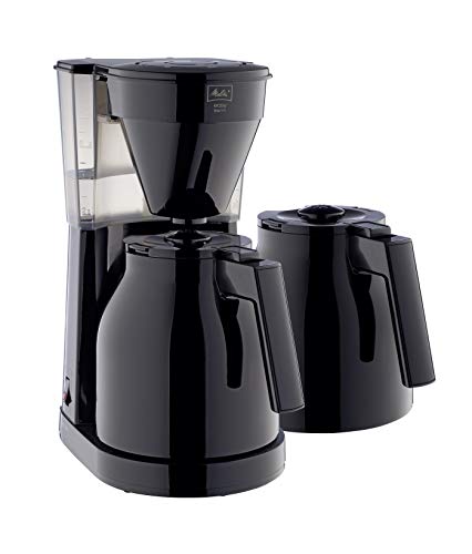 Melitta - Macchina Da Caffè Con Filtro Thermos (2 Carpenti) Nero