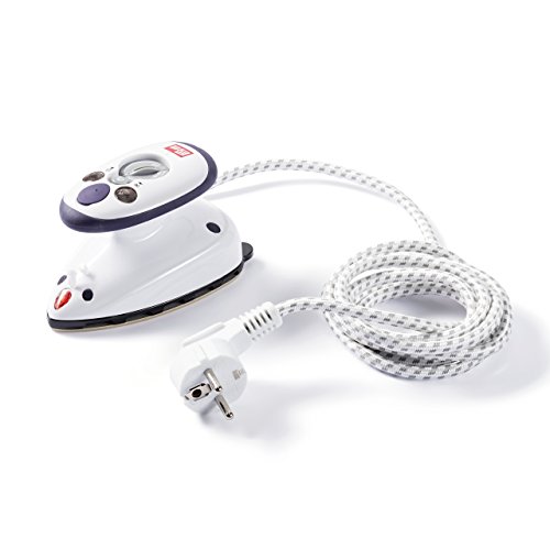 Prym 611915 Mini Ferro Da Stiro A Vapore, Bianco, Confezione Da 1