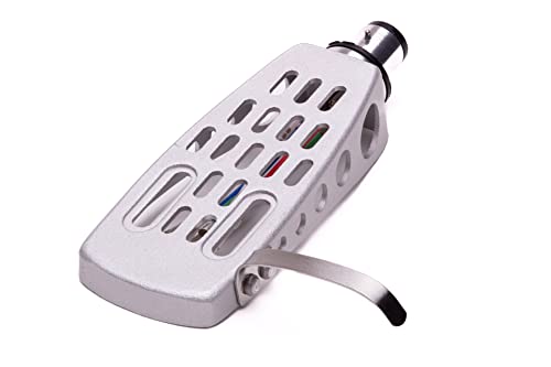 Analogis Headshell Hs-12 - Supporto Per Giradischi, Colore: Argento