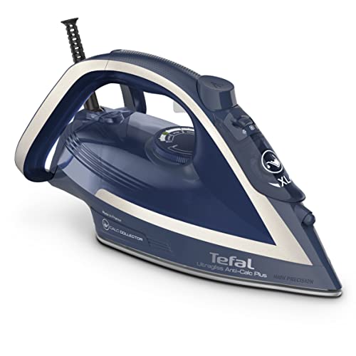 Tefal Ultragliss Anti Calcare Plus Lamp, 2800 W, Acrylic, Nero