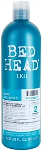 Bed Head By Tigi Recovery Shampoo Professionale Per Capelli Sechi E Danneggiati, 750 Ml