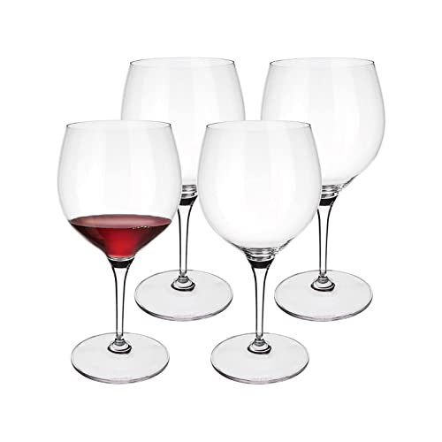 Villeroy & Boch - Maxima Calice Calice Vino Rosso Set 4 Pezzi Bourgogne Borgogna 790Ml Cristallo