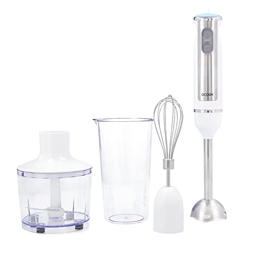 Dcook Gallery Frullatore A Mano+Accessori Gallery Dc 600W Bianco