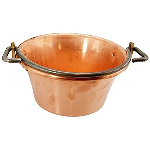 Home 24Cm Paiolo Rame Manico Arco Cm 24 Pentole E Preparazione Cucina, 24 Cm