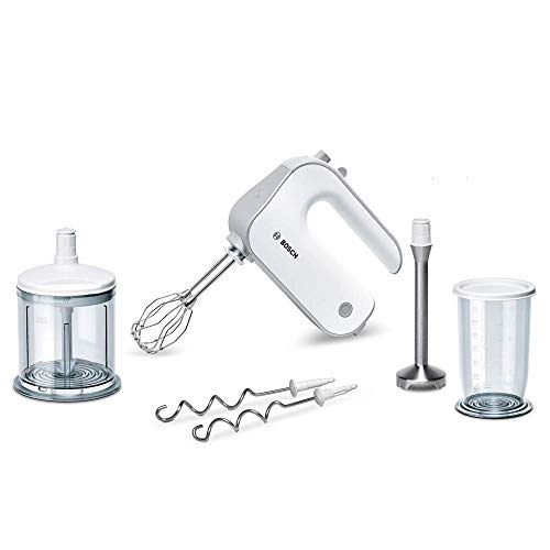 Batidora De Repostería Blanco Pie Mezclador+Vaso+Picador 500W - Mfq4080