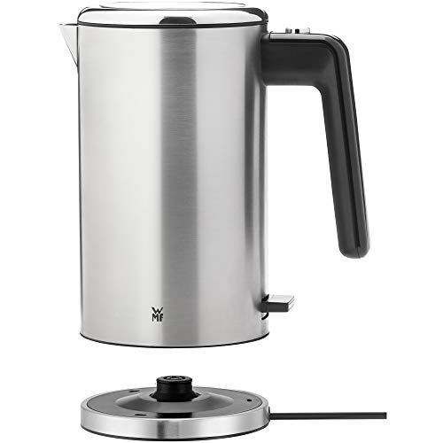 Wmf Lono Bollitore Elettrico A Doppia Parete, In Acciaio Inox, 1,3 L, Con Filtro Anticalcare, 2400 Watt, Safety Touch, Acciaio Inox Opaco