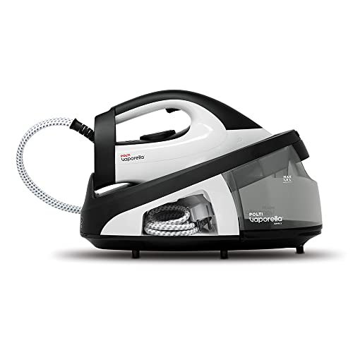 Polti Vaporella Simply Vs20.20 Ferro Da Stiro Generatore Di Vapore Con Serbatoio Estraibile Da 1,5 L, Steam Boost 210 G/Min, Funzione Eco, Bianco/Nero
