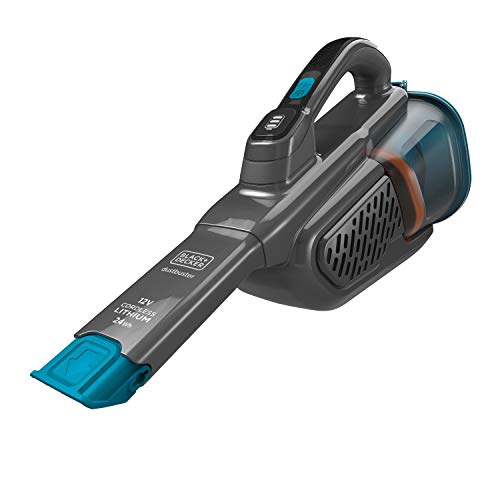 Black+Decker Bhhv320B-Qw Aspirabriciole Senza Fili Potente A Batteria Litio Bocchetta Aspirante Estendibile, 2 Livelli Di Aspirazione, Ottimo Per Le A