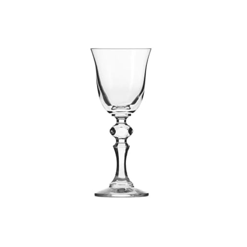 Krosno Bicchieri Vodka Shots | Set Di 6 | 50 Ml | Krista Collezione | Bicchieri Da Cocktail Liquore Brandy Whisky Gin | Casa Bar Eventi & Cucina | Set