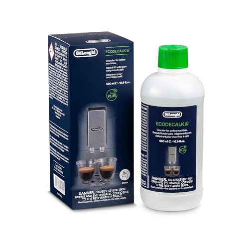 De'Longhi Dlsc500 Ecodecalk Decalcificante Naturale Per Tutte Le Macchine Da Caffè, Con Ingredienti Da Materie Prime Naturali, Biodegradabile, Made In