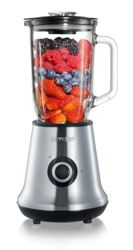 Severin Sm 3734 - Multi Mixer Con Macina 2 In 1, Senza Accessori, In Acciaio Inox Spazzolato/Nero
