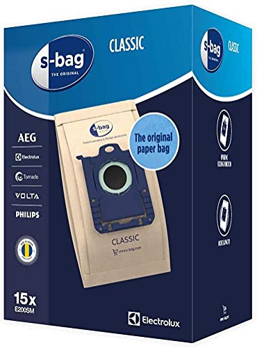 Electrolux E200Sm, Sacchetti Per Aspirapolvere, Beige
