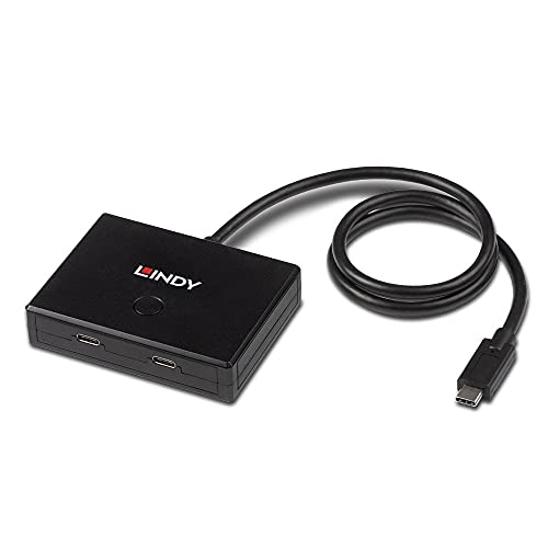Lindy Conmutador Usb 3.2 Gen 1 Tipo C Bidirecciona