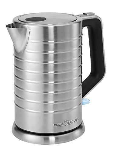 Profi Cook Pc-Wks 1119 Bollitore, 2200 W, 7 Cups, 44 Decibel, Inossidabile, Acciaio Inox
