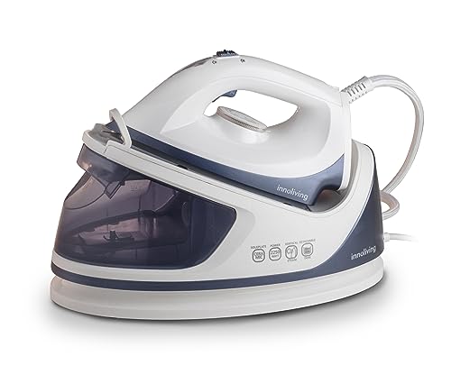 Innoliving Ferro Da Stiro Con Generatore Vapore Continuo Inn-681, Potenza 2250W, Serbatoio Da 1.1Litri, Pressione Vapore 3,5 Bar, Con Funzione Antical