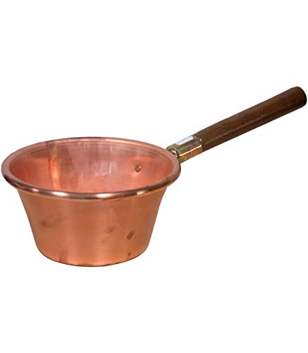 Home Paiolo Rame Manico In Legno Cm 26 Pentole E Preparazione Cucina, 26 Cm