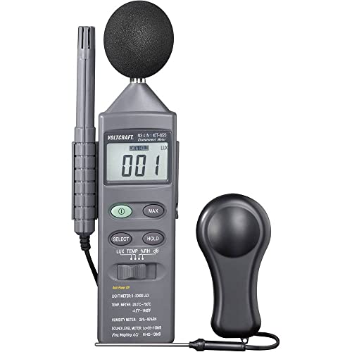 Voltcraft Dt 8820 Termometro -20 - +750 °C Sensore Tipo K Misuratore Ambientale Multifunzione 4 In 1