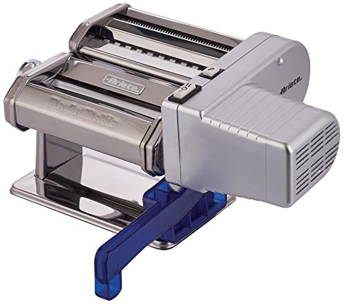 Ariete Pastamatic 1593, Macchina Per La Pasta Elettrica, 2 Velocità + Pulse, 9 Spessori Variabili, 5 Formati Di Pasta, Morsetto Per Fissaggio E Manove