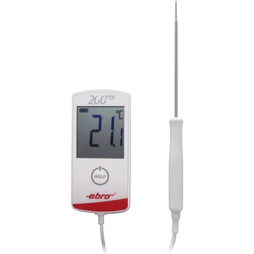 Ebro 1597715 1340-5150 Ttx - Termometro Da Ingresso, Temperatura Da -30 A +200 °C, Conforme Haccp, Ip65
