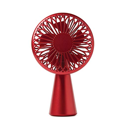 Lexon Wino Mini Ventilatore Portatile Wireless (Rosso)