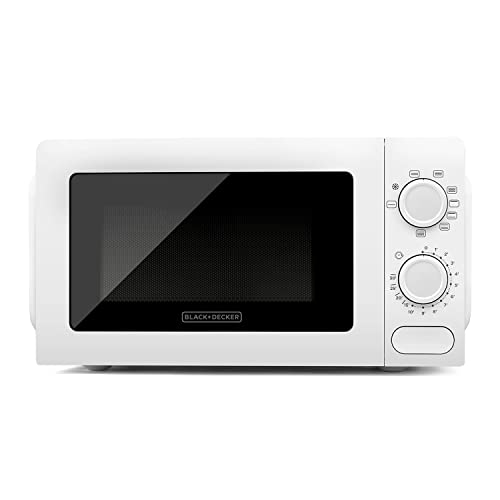 Black+Decker Bxmz700E, Forno A Microonde Con Grill, 20 L, 700W Di Potenza, 900W Grill, 9 Livelli Di Potenza, Funzione Grill, Funzione Scongelamento, T