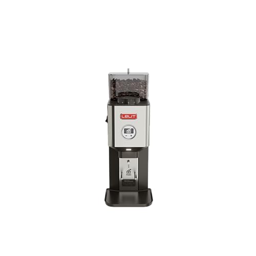 Lelit Pl72-P William, Macinacaffè On-Demand Con Macine Piane 64 Mm E Display Lcc Bianco Per Gestire Tutti I Parametri