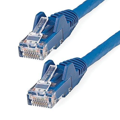 Startech.Com Cavo Ethernet Cat6 1M - Cavo Rete Lan Rj45 10 Gigabit 100W Poe - Cavo Dati/Patch Utp 10Gbe - Testato Individualmente - Low Smoke Zero Hal