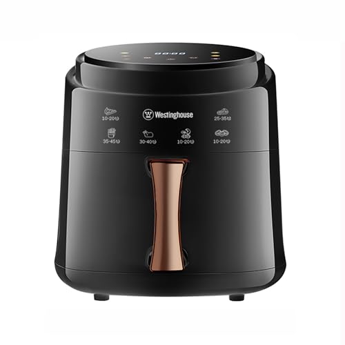 Westinghouse Air Fryer Con Capacità Di 5,5 L, 6 Pratici Programmi Automatici, Funzionamento Tramite Pannello Touch, Impugnatura Cool-Touch, Temperatur