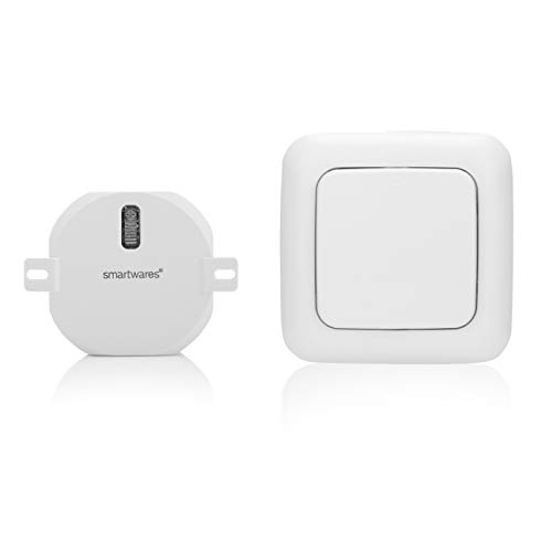 Set Di Interruttori A Parete E Dimmer Senza Fili - Plug & Connect - Smartwares - Sh4-99572, Bianco