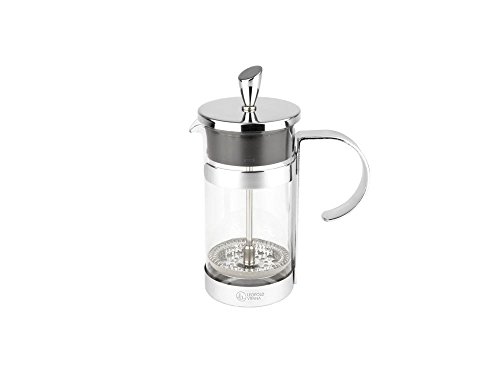 Leopold Vienna Caffettiera Luxe 350 Ml, Acciaio, Color Argento