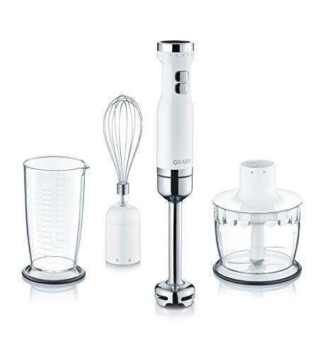 Graef Hb501Eu - Frullatore A Immersione, 800 W, Con Funzione Turbo, 800 W, 230 V