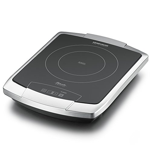 Rommelsbacher Ct 2203/Tc Plaque Noir, Acier Inoxydable Comptoir Céramique 1 Zone(S)