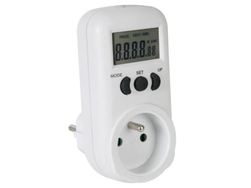 Perel E305Em6 Wattmetro Terra Francese 230 V/16 A