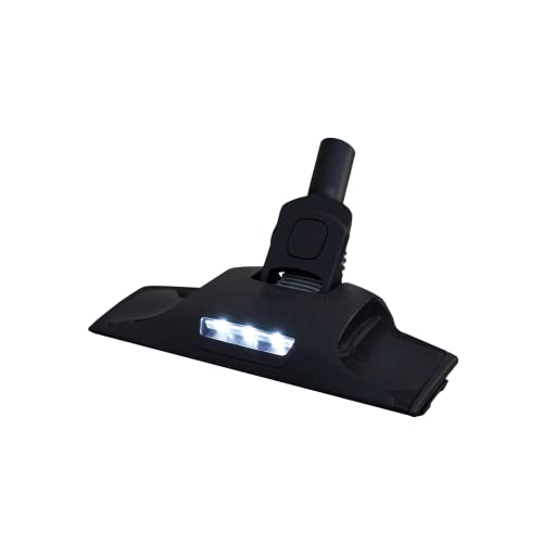 Aeg Ap350 Speedyclean Illumi - Bocchetta Per Pavimenti Duri (Ugello Con Tecnologia Led, Piatto E Mobile, Altezza 46 Mm, Aspirare Sotto Divani E Mobili