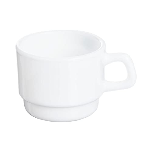Arcoroc 22795 Tazza Ristorante, Bianco, Confezione Da 2