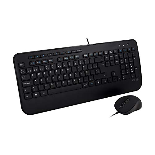 V7 Cku300Es Pro Usb Keyboard Mouse Combo Es